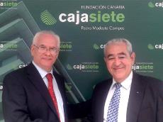 El CERMI Canarias firma un convenio de colaboración con la Fundación Canaria Cajasiete