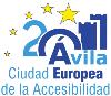 Logo de Ávila Ciudad Europea de la Accesibilidad