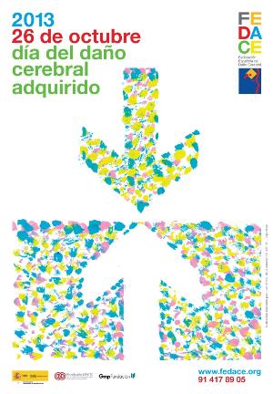 Cartel del Día del Daño Cerebral Adquirido 2013