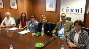 Reunión con la presidenta de la Comisión de Discapacidad de la Asamblea de la Región de Murcia