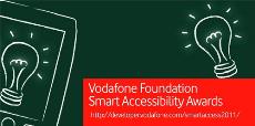 Imagen de la web de los Premios de la Fundación Vodafone
