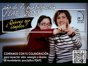 Cartel del Año de la Participación FEAPS 2013
