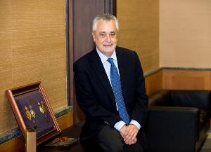 José Antonio Griñán, presidente de la Junta de Andalucía