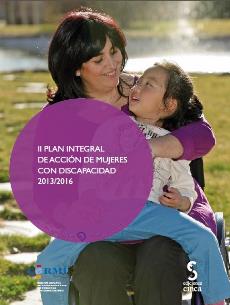 Imagen de portada del II Plan Integral de Acción de Mujeres y Niñas con Discapacidad 2013-2016