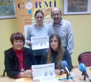 Convocatoria de CERMI Asturias - SOS Discapacidad 1 de diciembre de 2013