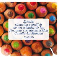 Portada del Estudio de Situación y Análisis de Necesidades de las Personas con Discapacidad en Castilla-La Mancha 2010-2011