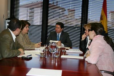 Reunión con el Consejero de Obras Públicas de la Comunidad Autónoma de Murcia