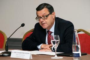 José Luis Martínez Donoso, director general de Fundación ONCE, en la Jornada ‘Preparándonos para el Futuro’