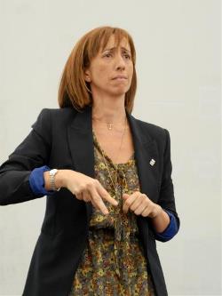 Concha Díaz, presidenta de la CNSE y de su Fundación