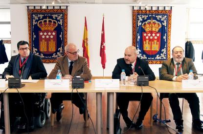 El Comité Ejecutivo del CERMI se reúne en la Asamblea de Madrid