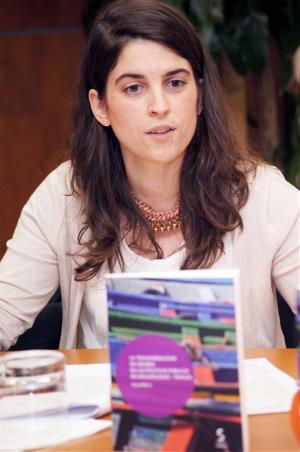 Mercedes Pérez, representante del Área de Género del CERMI