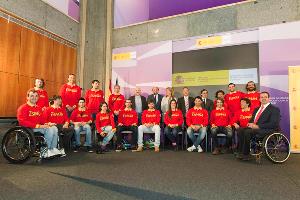 El CERMI con la selección paralímpica española