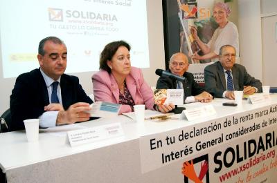Presentación de la campaña X Solidaria 2014