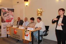 Presentación en Murcia de la campaña 'X Solidaria 2014' (Imagen de Cruz Roja)