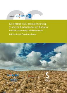 Portada de la publicación titulada “Sociedad civil, inclusión social y sector fundacional en España”
