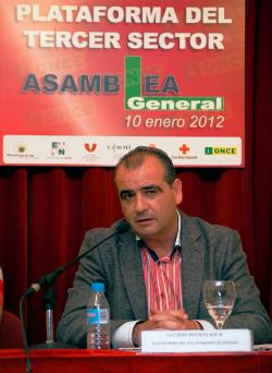 Luciano Poyato Roca, presidente de la Plataforma del Voluntariado de España