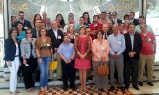 Foto de familia tras la Asamblea regional que aprueba la incorporación del CERMI Región de Murcia al Consejo Económico y Social de la Comunidad