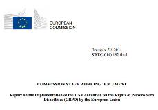 Informe europeo sobre la adaptación de la Convención de la ONU sobre discapacidad