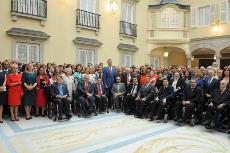 Encuentro de los Reyes con más de 300 representantes de entidades de solidaridad social