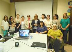 La Secretaria de Estado de Servicios Sociales e Igualdad con la Comisión de la Mujer del CERMI