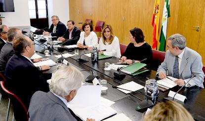 El presidente de CERMI-Andalucía se reúne con Susana Díaz para analizar la agenda de la discapacidad