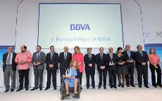 Foto de familia del VI Premio Integra