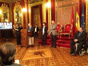 Recepción en el Palacio de Navarra con motivo del X Congreso de CERMIS Autonómicos