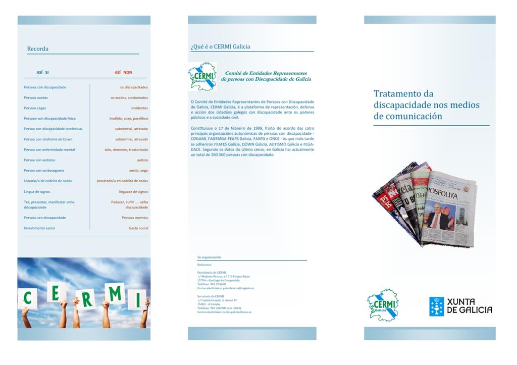 Tratamiento de la discapacidad en los medios de comunicación