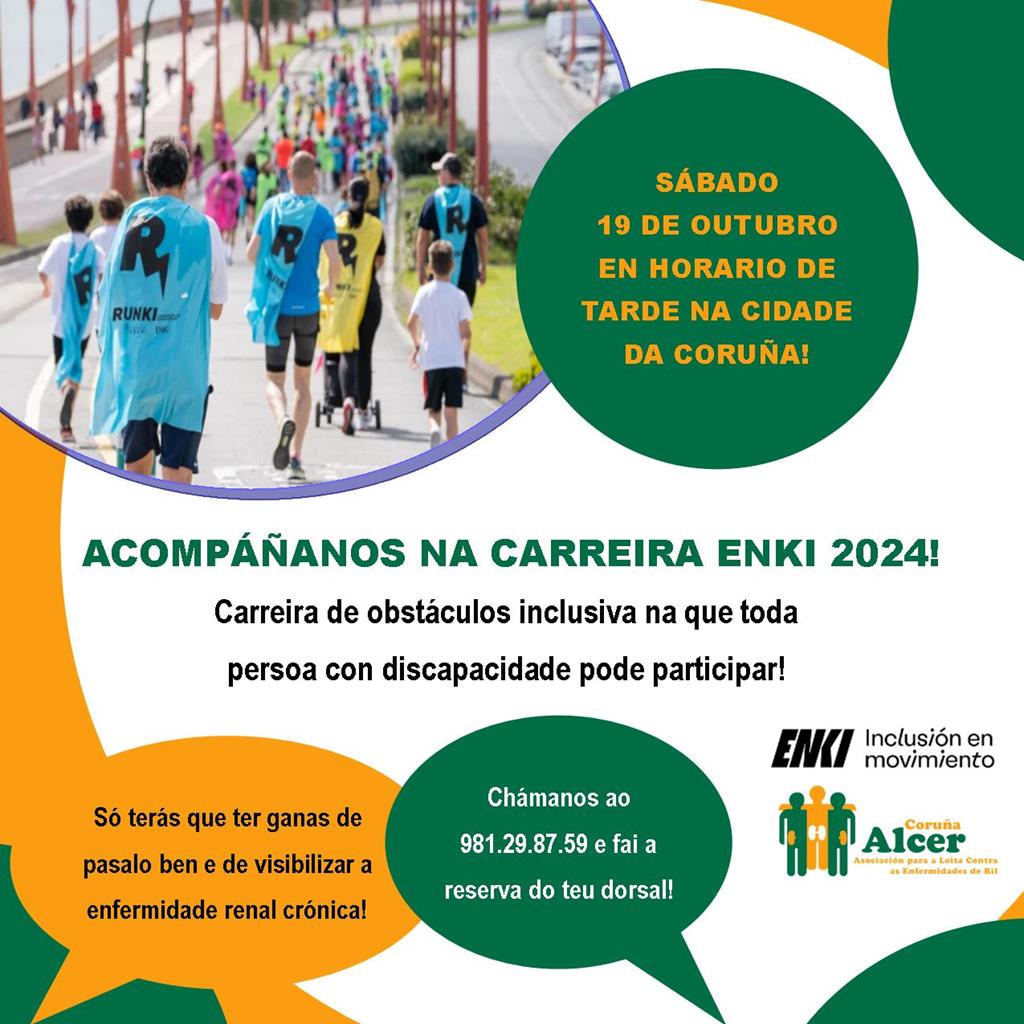 Participación de Alcer Coruña en la carrera ENKI 2024