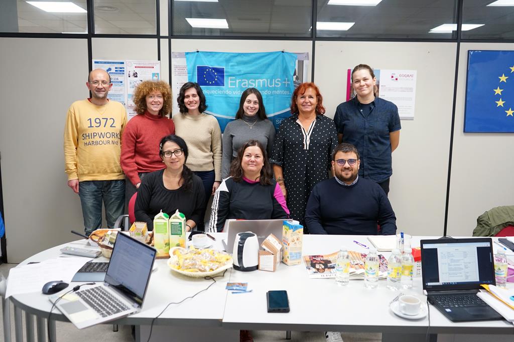 Entidades europeas visitan COGAMI para hablar sobre educación inclusiva en alumnado con discapacidad