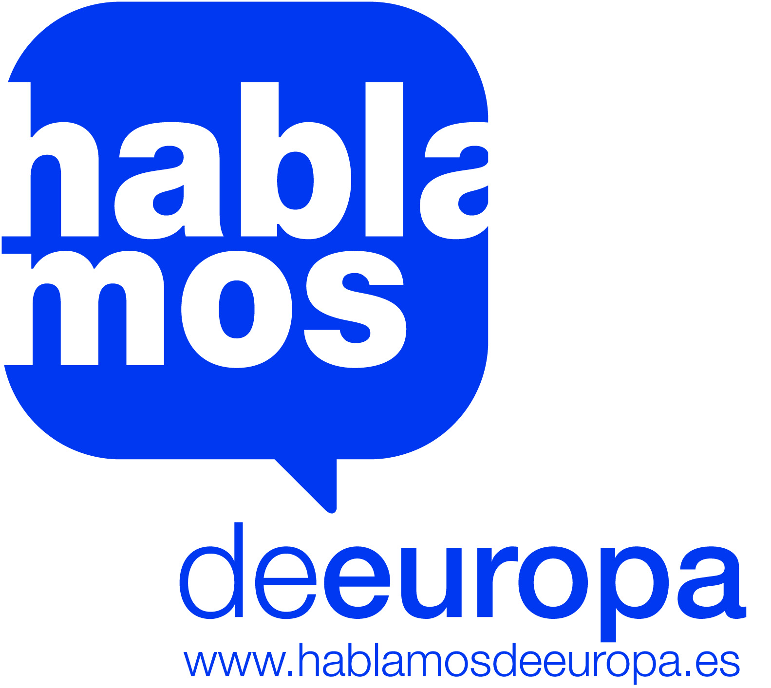 Logotipo de la Hablamos de Europa Abre una ventana nueva.