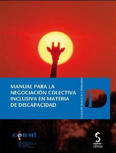 Portada del Manual para la negociación colectiva inclusiva en materia de discapacidad