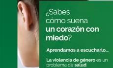 Imagen del cartel de la campaña 'corazones sin miedo'