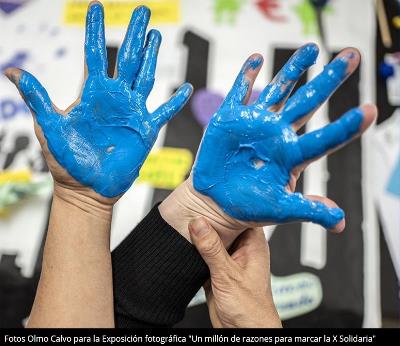 Foto Olmo Calvo para la Exposición fotográfica "Un millón de razones para marcar la X Solidaria"