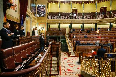 Imagen del Congreso durante una sesión del pasado miércoles 13 de mayo