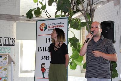 Momento durante la presentación del Plan Estratégico 2019-2022 de Salud Mental España