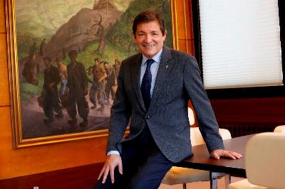 Javier Fernández, presidente del Principado de Asturias