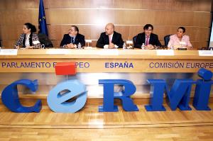 Acto de entrega de los Premios cermi.es a las Instituciones Europeas en España