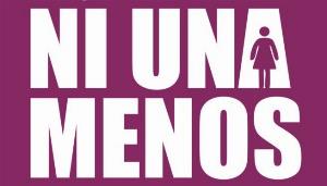 Imagen de la campaña 'Ni una menos'