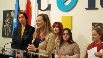 la Delegada del Gobierno contra la violencia de género, Victoria Rosell en el acto de FCM