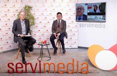  José Antonio Martín, director de Fundación Bequal, en la presentación del estudio en Servimedia