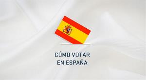 Imagen de la web de la UE que acompaña al texto "cómo votar en España"