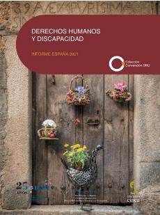 Portada del libro 'Derechos Humanos y Discapacidad. Informe España 2021'