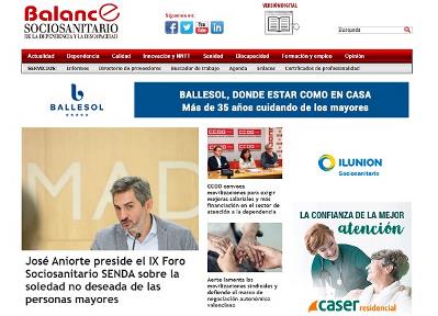 Revista 'Balance sociosanitario'