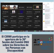 El CERMI participa en la apertura de la 26ª Sesión del Comité ONU sobre los Derechos de las Personas con Discapacidad