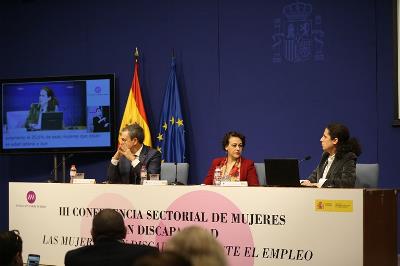 Inauguración de la III Conferencia Sectorial de Mujeres con Discapacidad