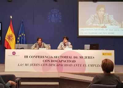 Pilar Villarino y Maribel Cáceres.