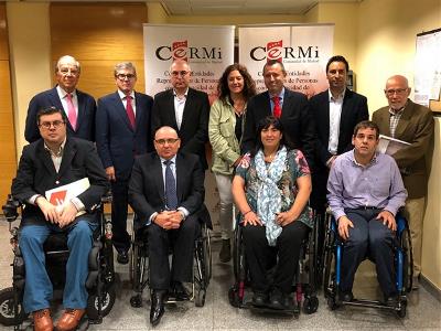 Nuevo Comité Ejecutivo del CERMI Comunidad de Madrid