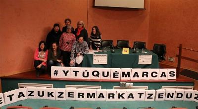 Presentación de la campaña “Y tú ¿qué marcas?” “Eta zuk, zer markatzen duzu? Kanpaina aurkezpena