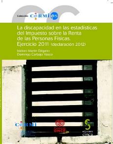 Portada de 'La discapacidad en las estadísticas del Impuesto sobre la Renta de las   Personas Físicas'